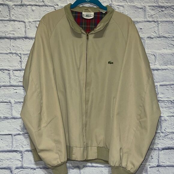 VTG Izod Lacoste Vintage 80s Izod Lacoste Harrington Jacket Large - Picture 1 of 10